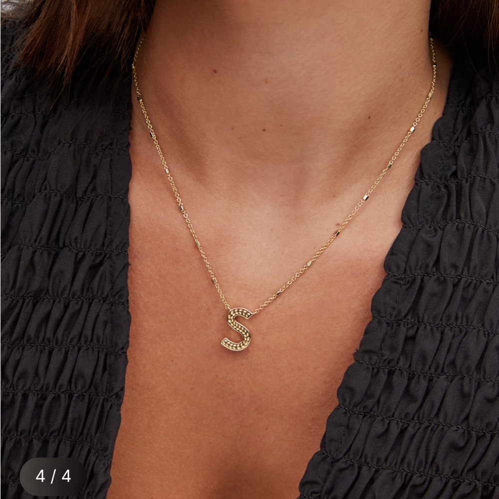Kendra Scott “S” Necklace